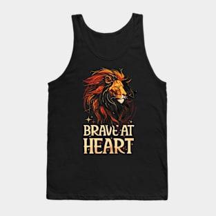 Brave at Heart - Lion - Fantasy Tank Top